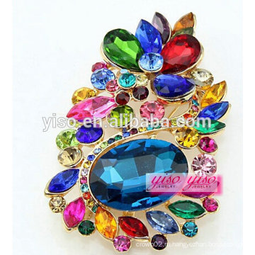 Горячая оптовая продажа bling fashion design brooch brooch